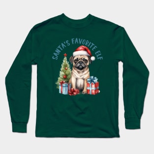 Santa's Favorite Elf Long Sleeve T-Shirt